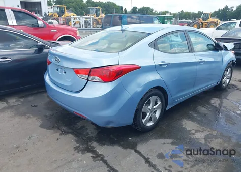 2012 Hyundai Elantra Gls (Ulsan Plant) z USA, uszkodzony, nr VIN KMHDH4AE2CU265832
